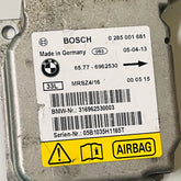 65.77-6962530/ 0285001681 BMW X5 E53 SRS Airbag Control Module Unit, automan spare parts
